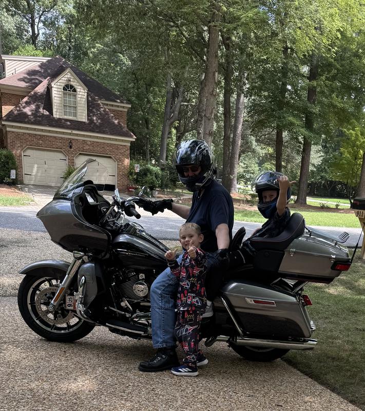 Grandson’s first ride