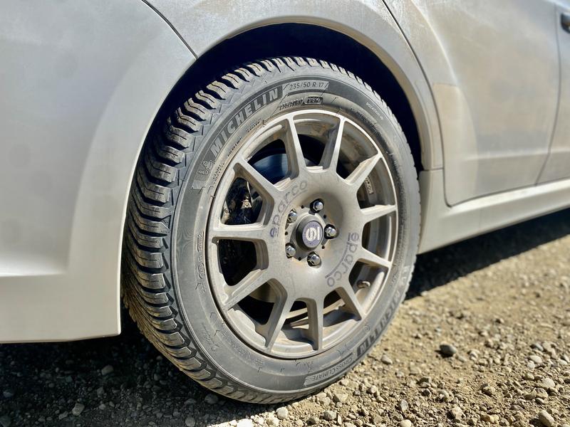 new tire/wheel setup