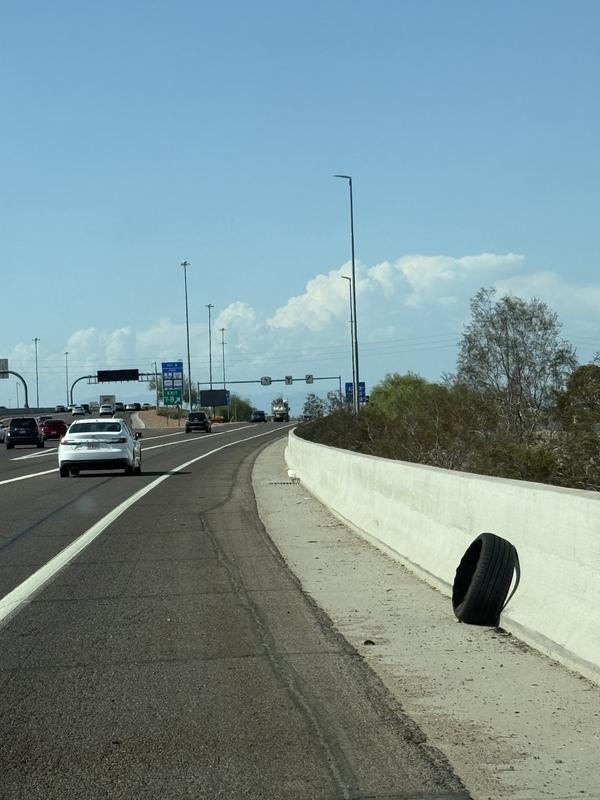 1st incident tire purchased less than 6 months ago, 2nd 2 photos tire was purchased about one month