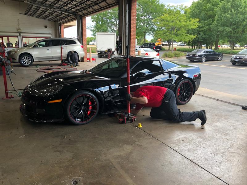 2013 ZR1 getting some new rubber.