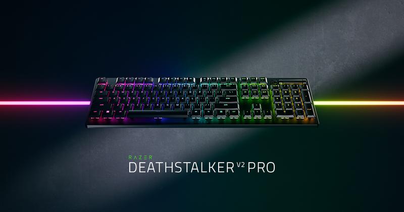 Razer DeathStalker V2 Pro Low-Profile Optical Wireless Gaming