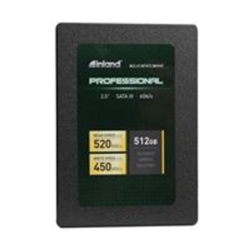 ③-WA293-WD SATA 512GB SSD 2.5 1点 Inland Professional 512GB SSD 3D TLC NAND SATA 3.0 6 GBps 2.5 Inch