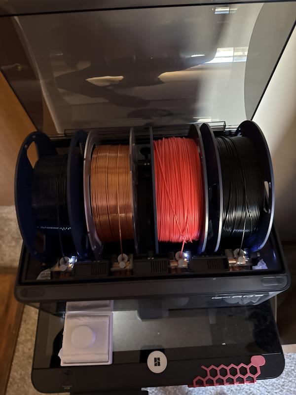 Bambu Lab P1S Combo (With AMS) 3D Printer; 2.8 Monochrome LCD
