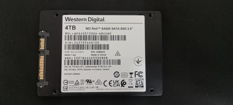 WD Red SA500 4TB SATA SSD 2.5インチ Amazon.com: Western Digital 2TB WD Red SA500 NAS 3D NAND Internal