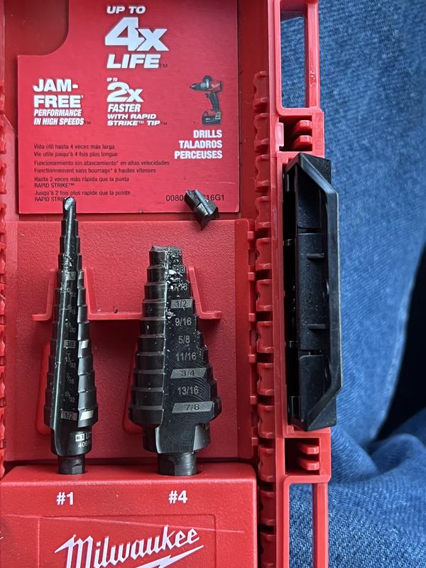 9 Step Drill Bit, 7/8