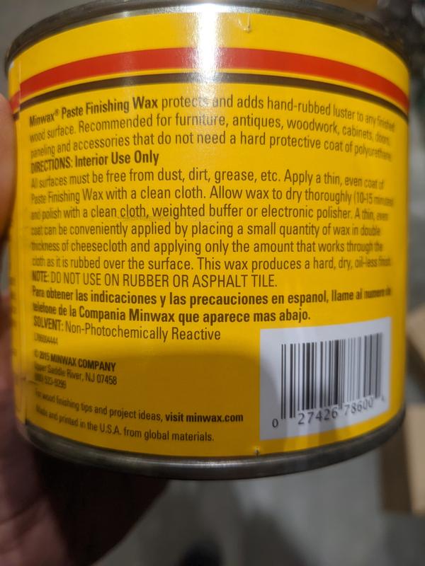 Back of the Can Instructions