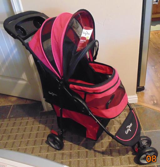 Dog Stroller Gen7Pets Regal Plus Pet Stroller In Raspberry Sorbet