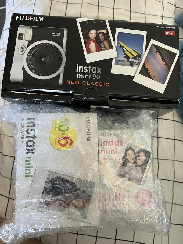 Fujifilm Instax Mini 90 Black Instant Camera MYER