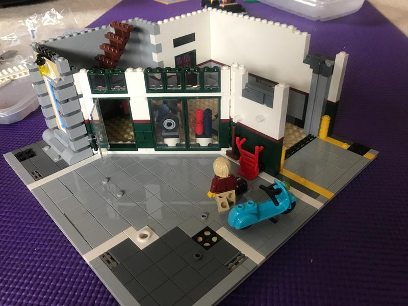 Myer lego corner discount garage