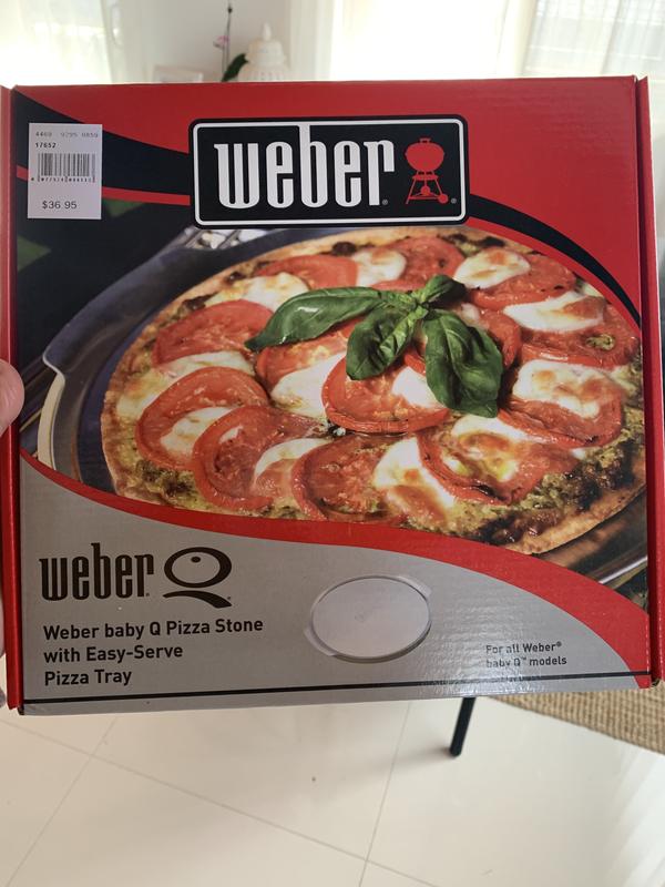 Weber hotsell q pizza