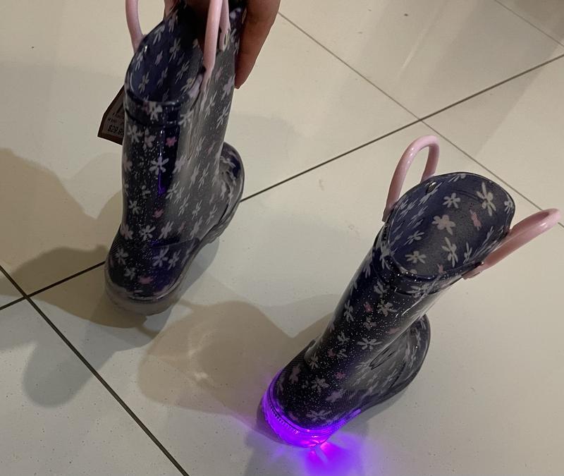 Ciao Calli Daisy Navy Gumboots MYER