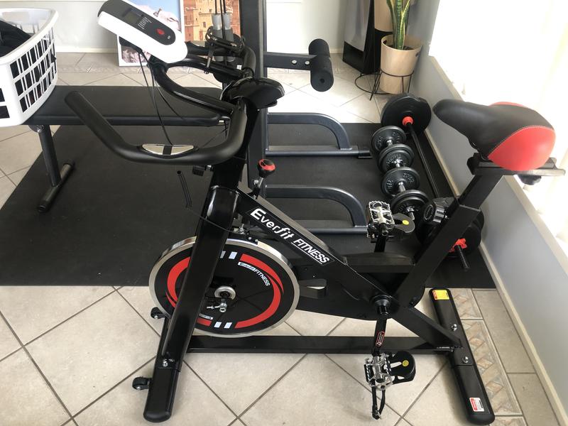 Everfit Everfit Spin Exercise Bike Black MYER