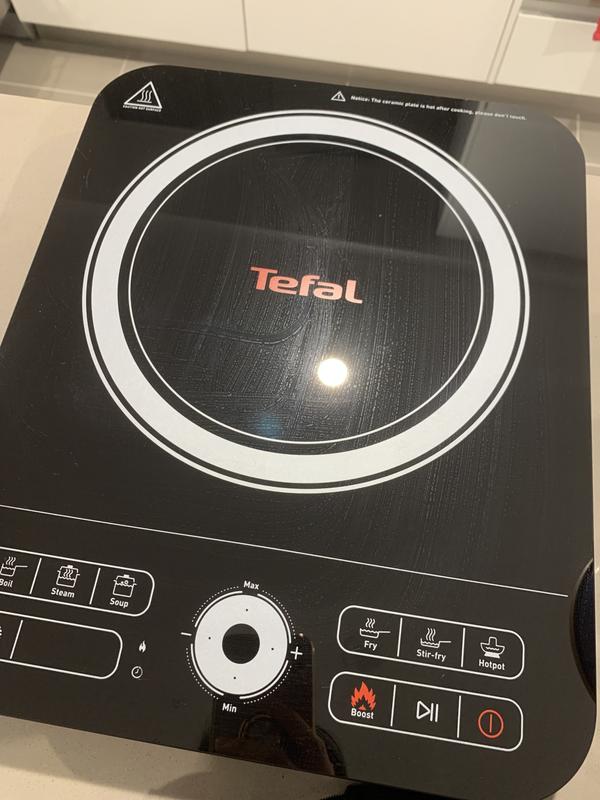 Tefal Induction Cooker Hob Express Slim IH7208, Free Shabu Pot