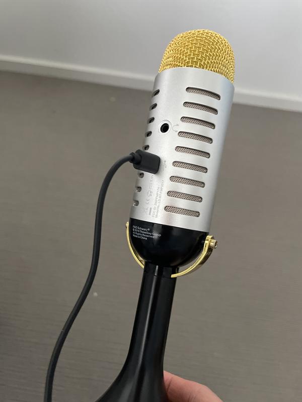 Fao best sale schwarz microphone