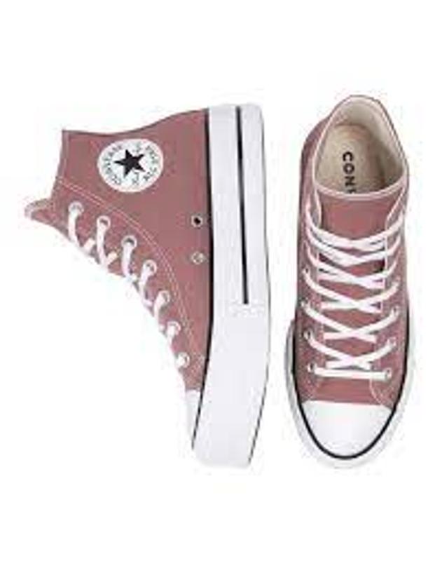 Converse Converse Chuck Taylor All Star Lift Canvas In Mauve | MYER