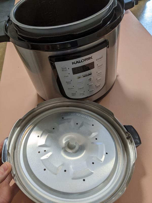 Kalorik 4-Qt. 6-in-1 Multi Use Pressure Cooker - Stainless Steel