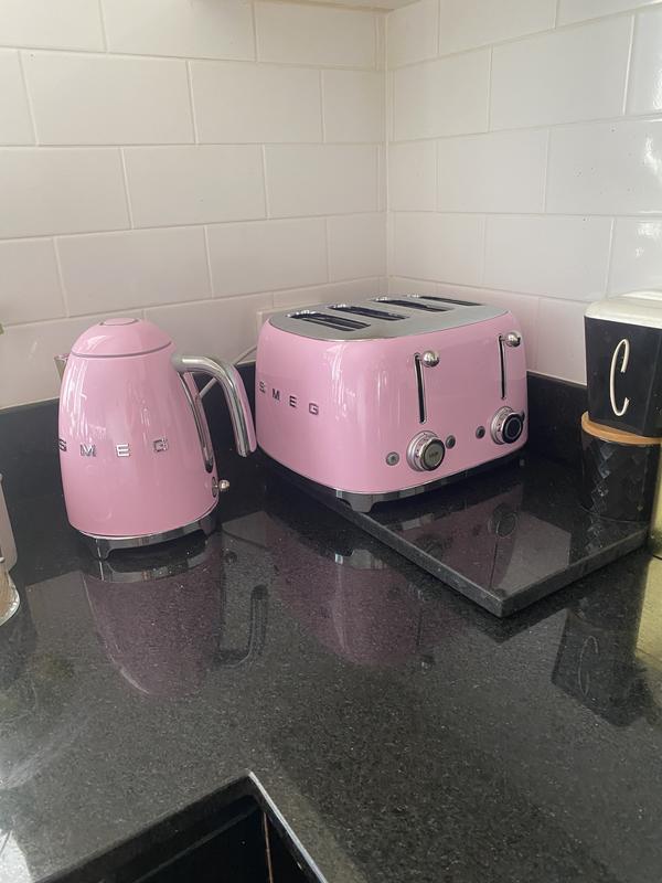 Smeg 50's Style Slice Toaster in Pink TSF03PKAU MYER