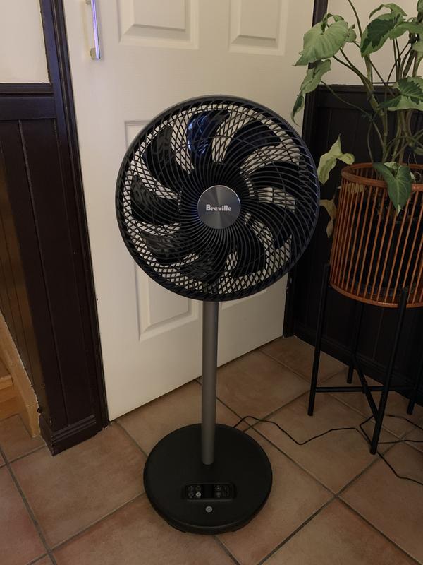 Breville The Standing 3D Connect Air Circulator Black Stainless Steel LPF308GRY MYER