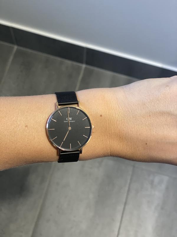 Daniel Wellington Petite 36 Ashfield Stainless Steel Quartz