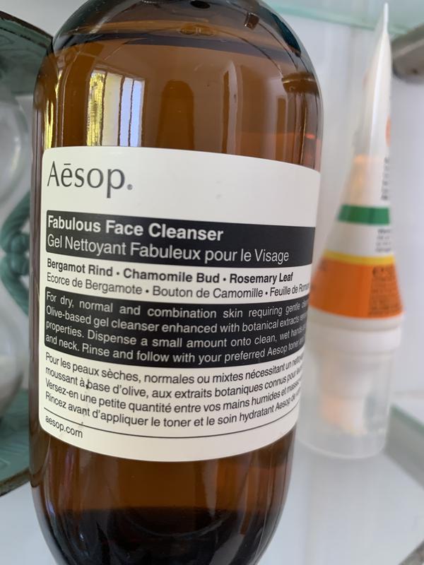 Aesop deals face wash