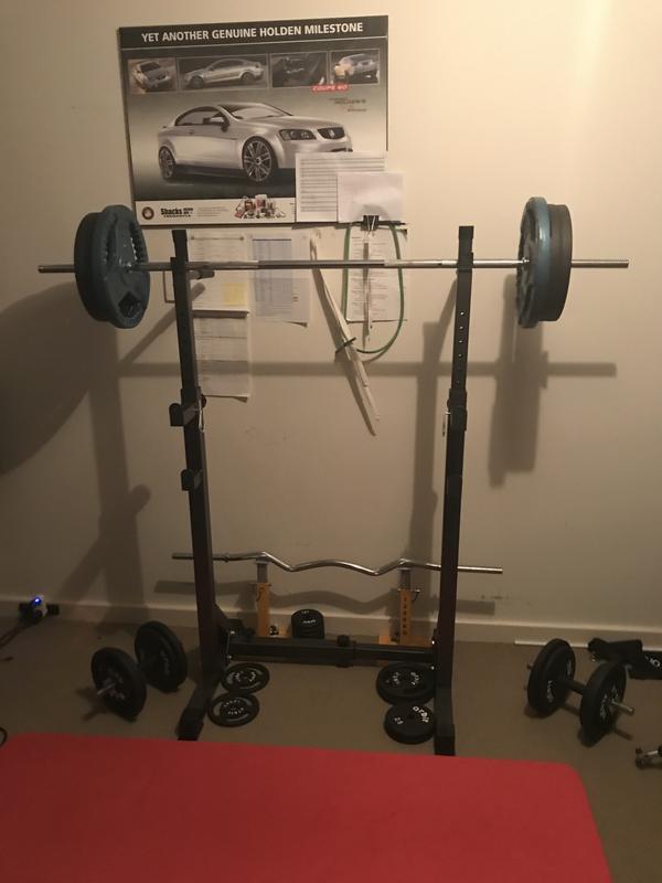 Everfit squat best sale rack review