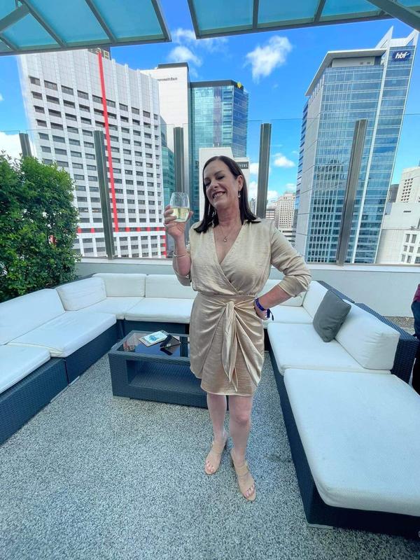 Tokito champagne dress sales