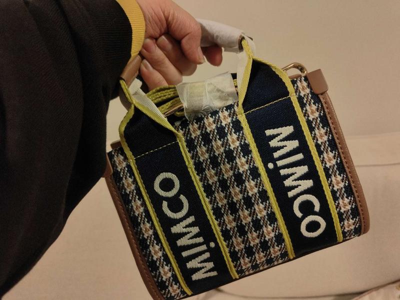 Mimco cheap navy bag