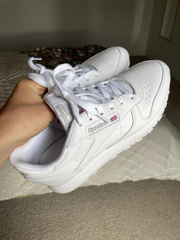 Reebok Leather Shoes White | MYER