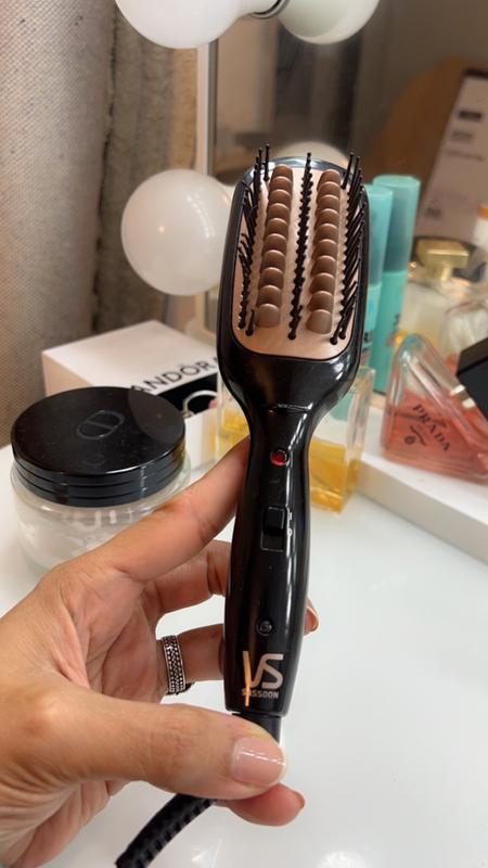 Giorgio professional hair straightener brush cheap review