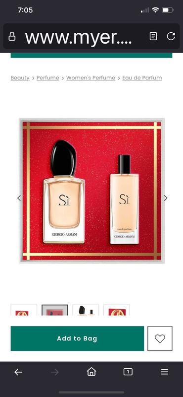 Si perfume outlet myer