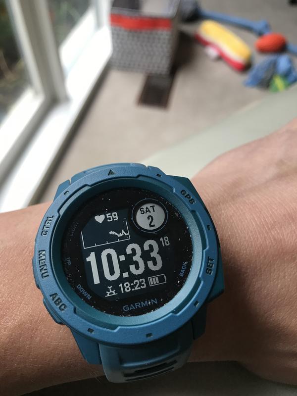 Garmin Instinct GPS Smartwatch Lakeside Blue | MYER