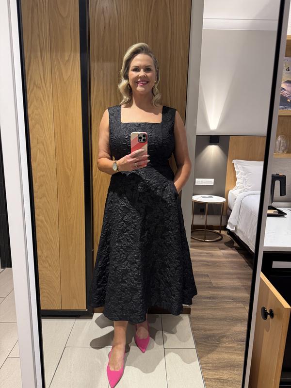 alessandra midi dress Alessandra Rich Floral Silk Midi Dress – Runway Catalog