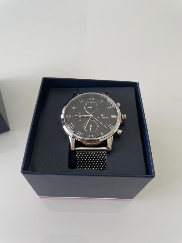 Tommy Hilfiger Kane Stainless Steel Watch in Blue MYER