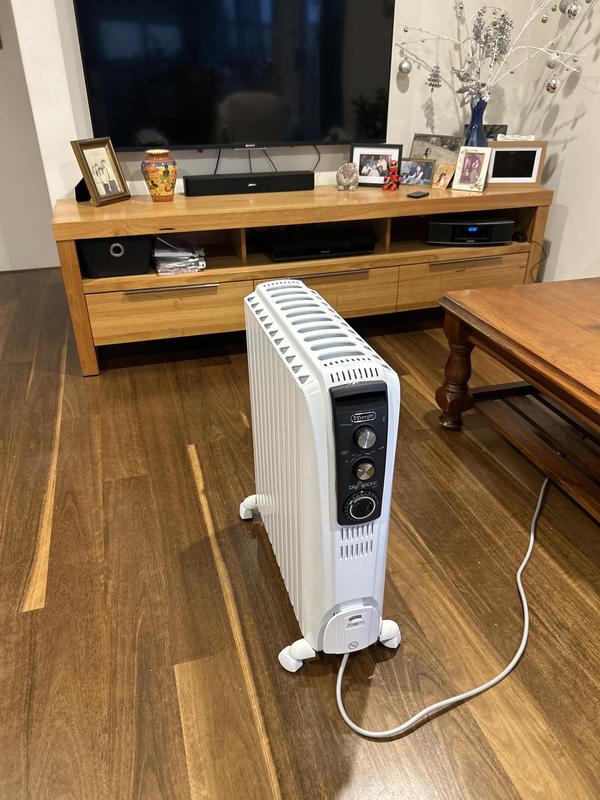 Delonghi Dragon 4 Oil Column 2400W Heater In White TRD42400MT | MYER
