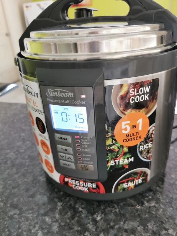 Sunbeam pressure multi online cooker