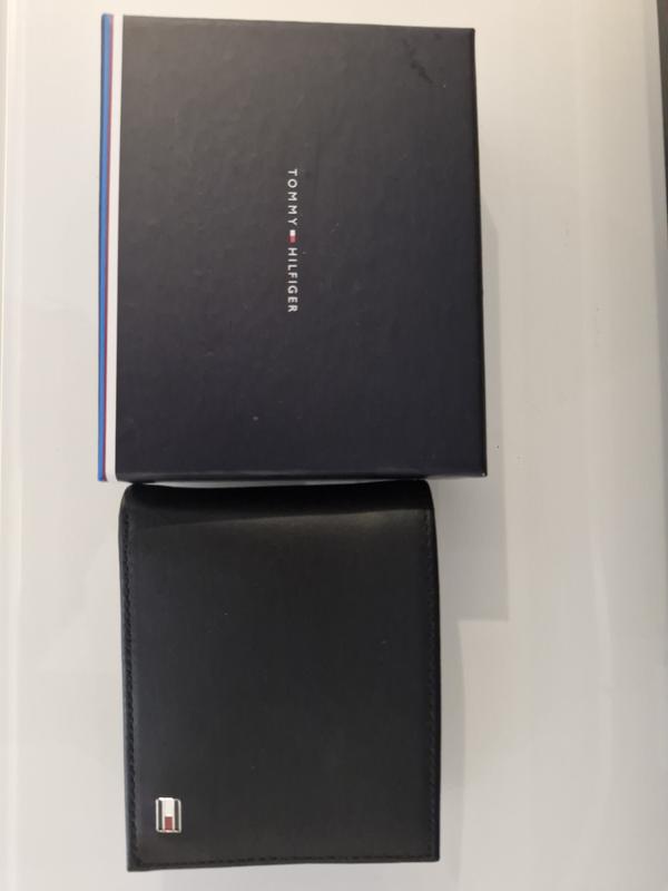 Tommy Hilfiger Eton Mini Credit Card Wallet in Black MYER - Main Image