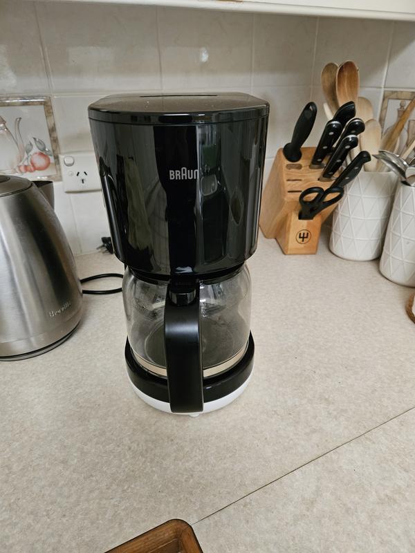 Braun Breakfast1 Drip Coffee Maker in Black KF1100BK