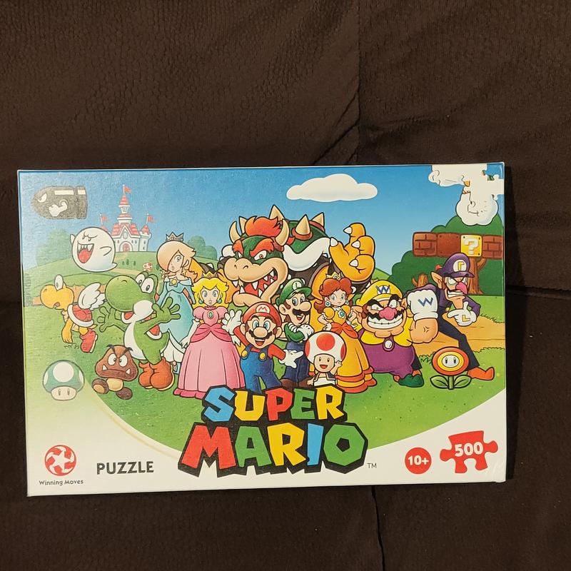 Winning Moves Super Mario and Friends Jigsaw Puzzle 500 Pieces Set