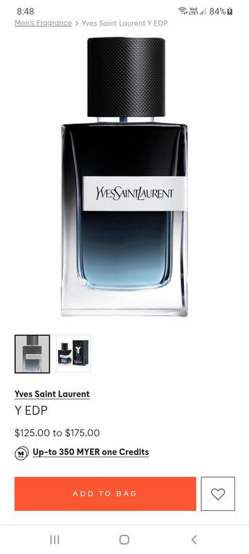 Yves saint laurent online perfume myer