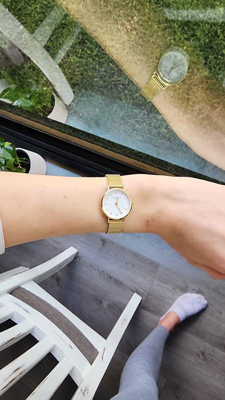 Rosefield Small Edit Stainless Steel SMGMG-S06 Watch in Gold MYER