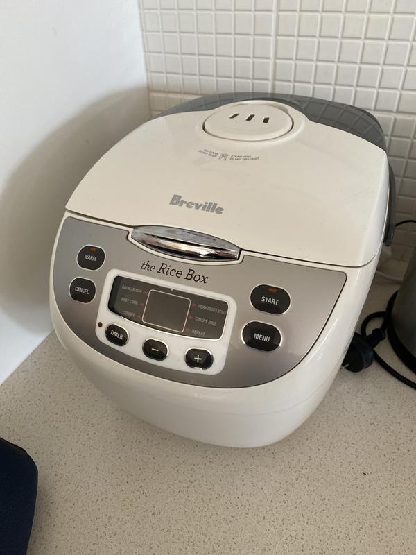 Breville the Rice Box™ 10 Cup Rice Cooker BRC460WHT