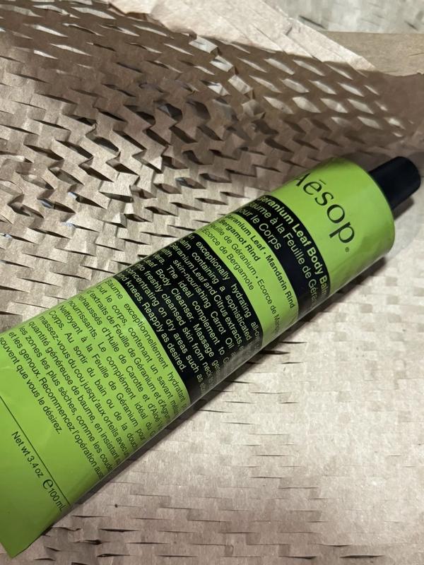 【新品未開封】Aesop Geranium Leaf Body Balm Aesop Geranium Leaf Body Balm 100ml (ボディクレンジング