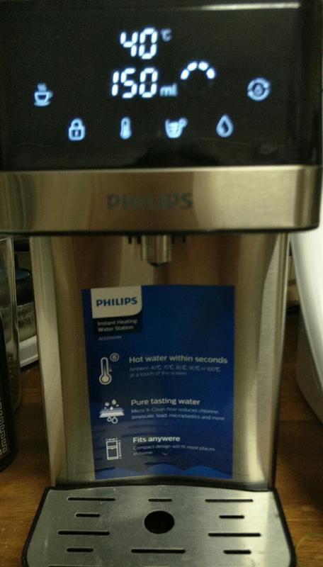 Philips Instant Heating Water Station In Metallic Silver ADD5910M/79