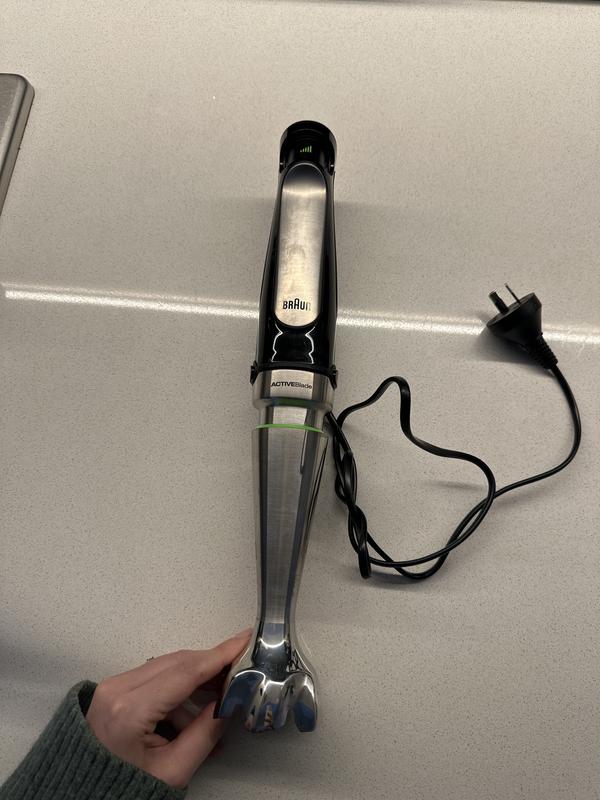 Braun MultiQuick MQ7077X SmartSpeed SS Immersion Hand Blender w