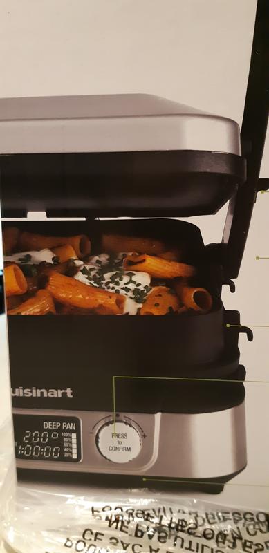 Cuisinart Griddler and Deep Pan GR-5XA in Silver MYER