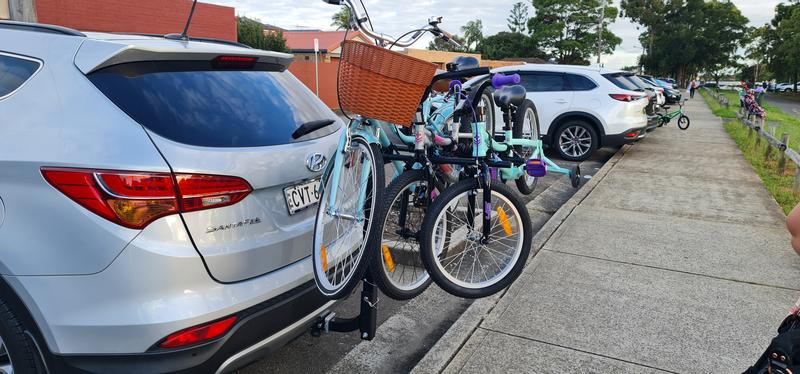 Giantz Car Rear Bicycle Rack for 4 MYER