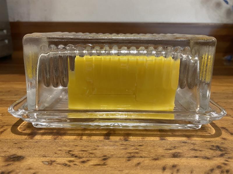 Glass Butter Dish + Reviews