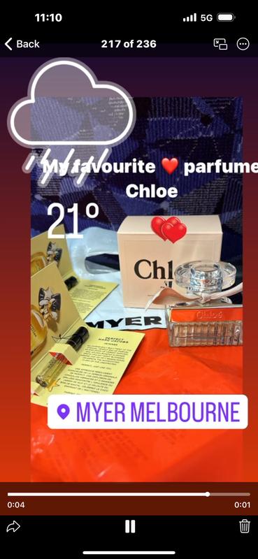 Myer discount chloé perfume