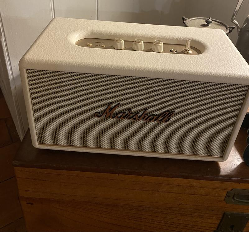 Marshall Stanmore III Bluetooth Speaker 251684 in White | MYER