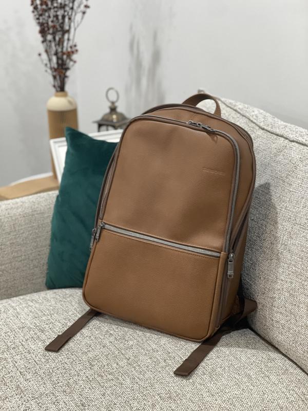 Sam classic discount leather slim backpack